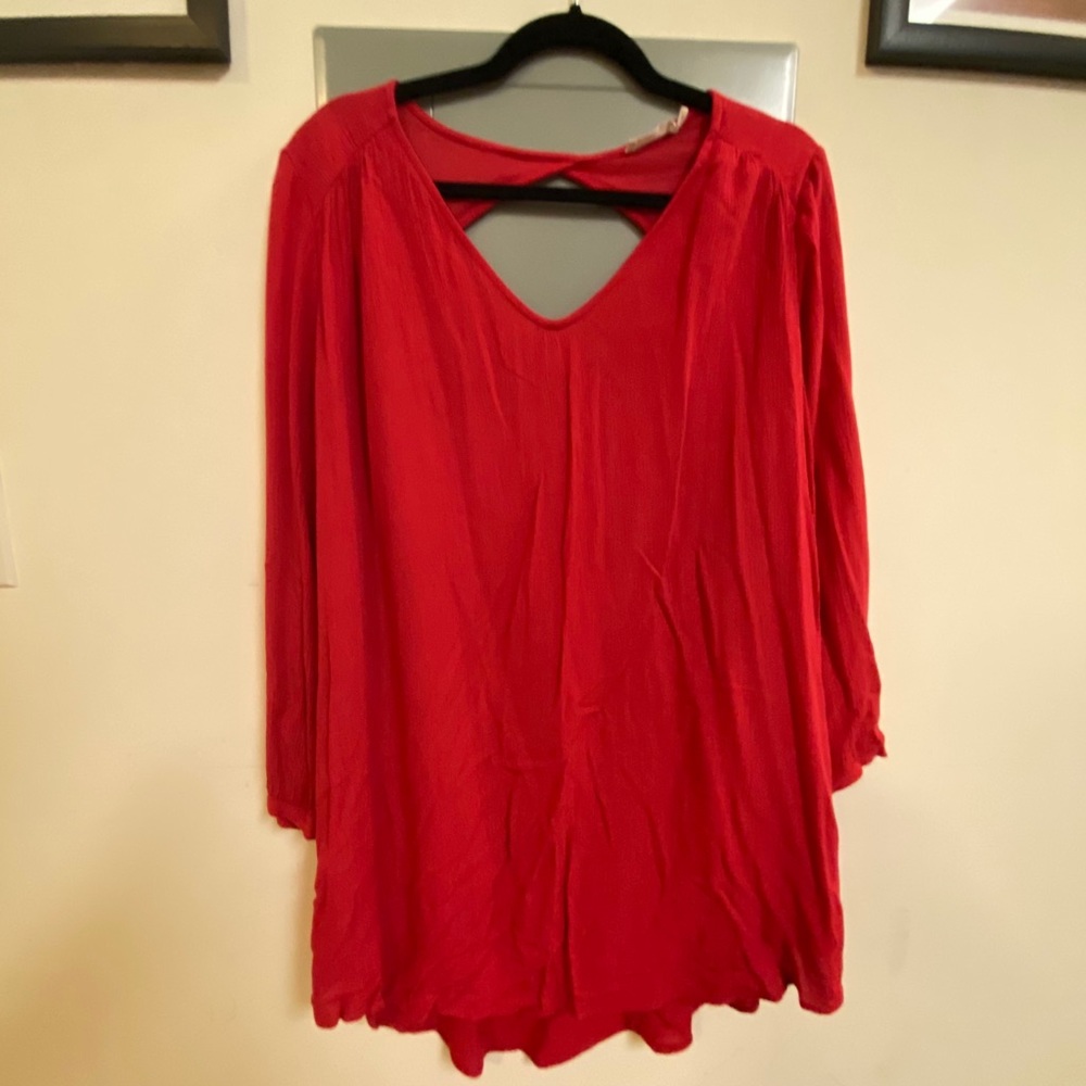 Red dress